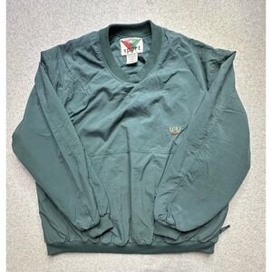 VINTAGE Current Seen‎ Sport Jacket Adult Extra Large Blue Winbreaker 90s Mens